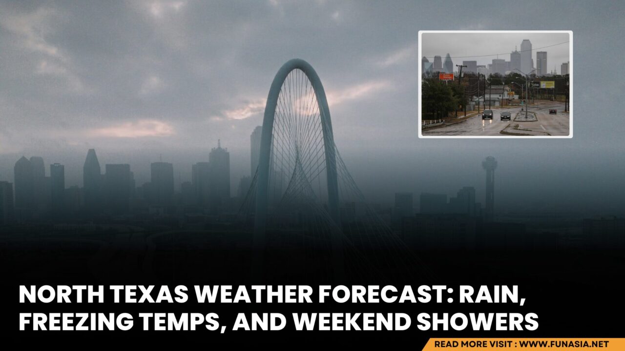 Rain, Freezing Temperatures, and Weekend Showers Expected in North Texas