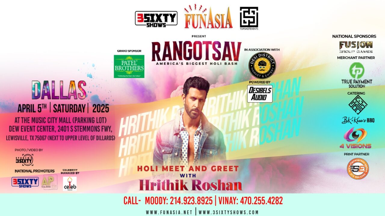 RANGOTSAV 2025 – Holi Bash with Hrithik Roshan