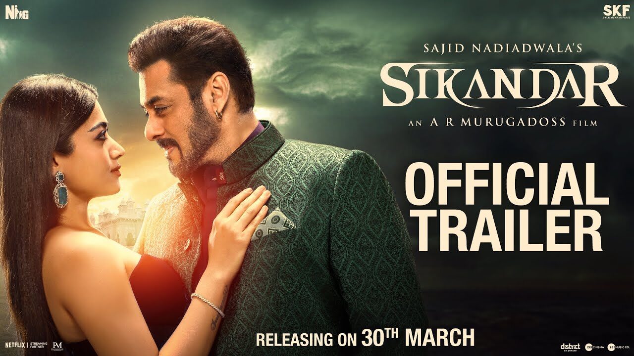 SIKANDAR | Official Trailer | Salman Khan, Rashmika | Sajid Nadiadwala | A.R. Murugadoss | 30th March