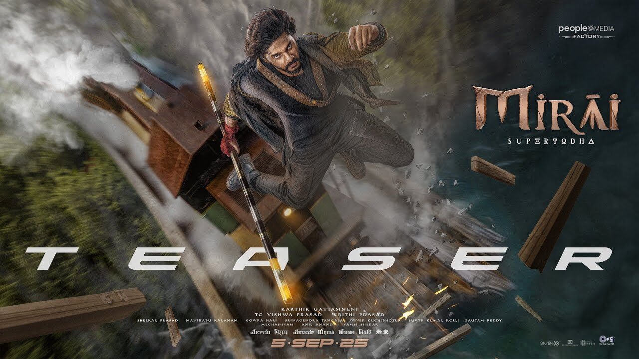 Mirai | Hindi Teaser | Teja Sajja | Manchu Manoj | Karthik Gattamneni | People Media Factory