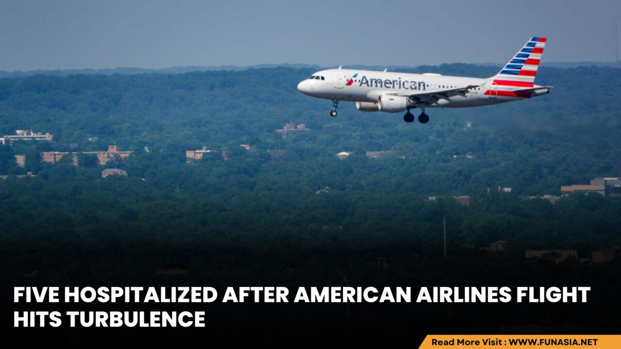 American Airlines Flight Hit by Unexpected Turbulence, Five Hospitalized