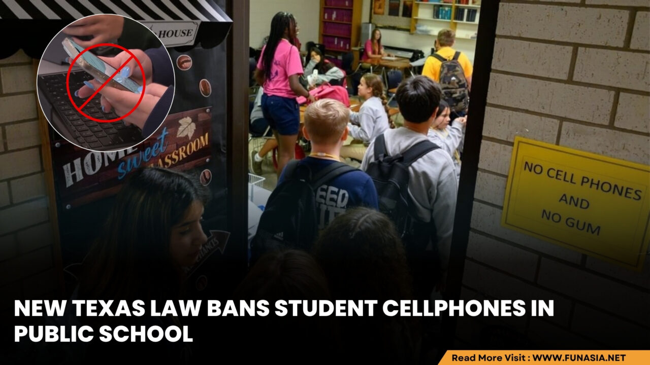 New Texas Law Bans Student Cellphones in Public Schools from Sept. 1