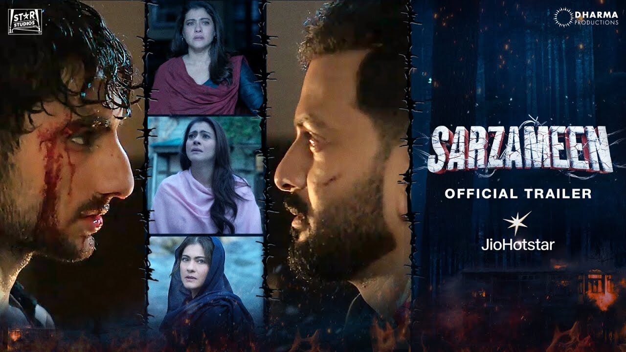 SARZAMEEN | OFFICIAL TRAILER | Prithviraj | Kajol | Ibrahim | July 25 | JioHotstar