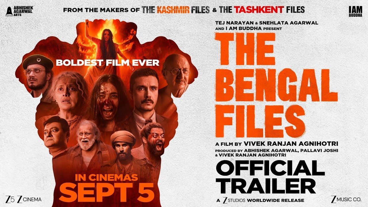 THE BENGAL FILES | Official Trailer | Vivek Agnihotri | Abhishek A | Pallavi J | Zee Studios | 5 Sept