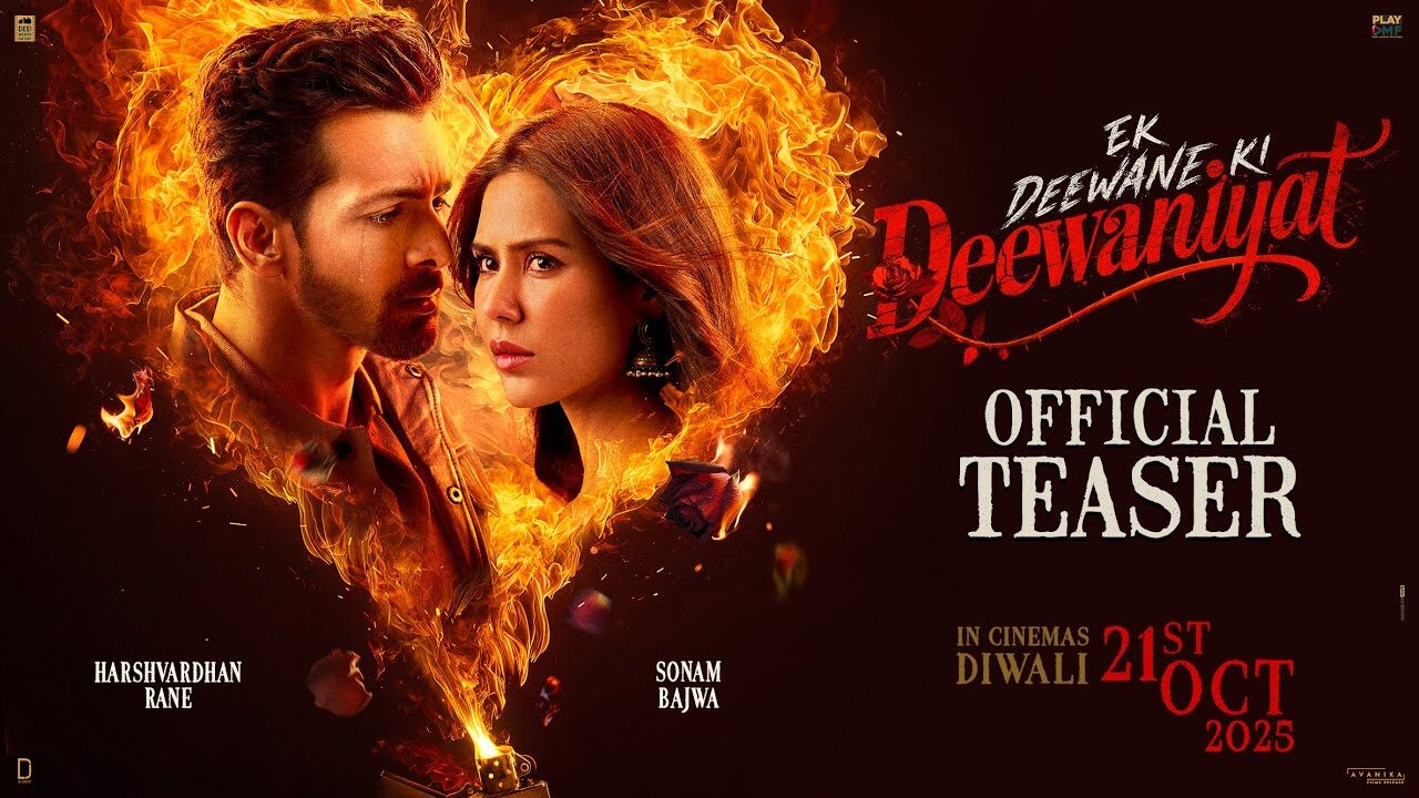 EK DEEWANE KI DEEWANIYAT | Official Teaser | Harshvardhan, Sonam | Milap Zaveri | In Cinemas 21 OCT