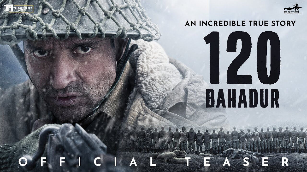 120 Bahadur | Official Teaser | Farhan Akhtar | Raashii Khanna | 21st November