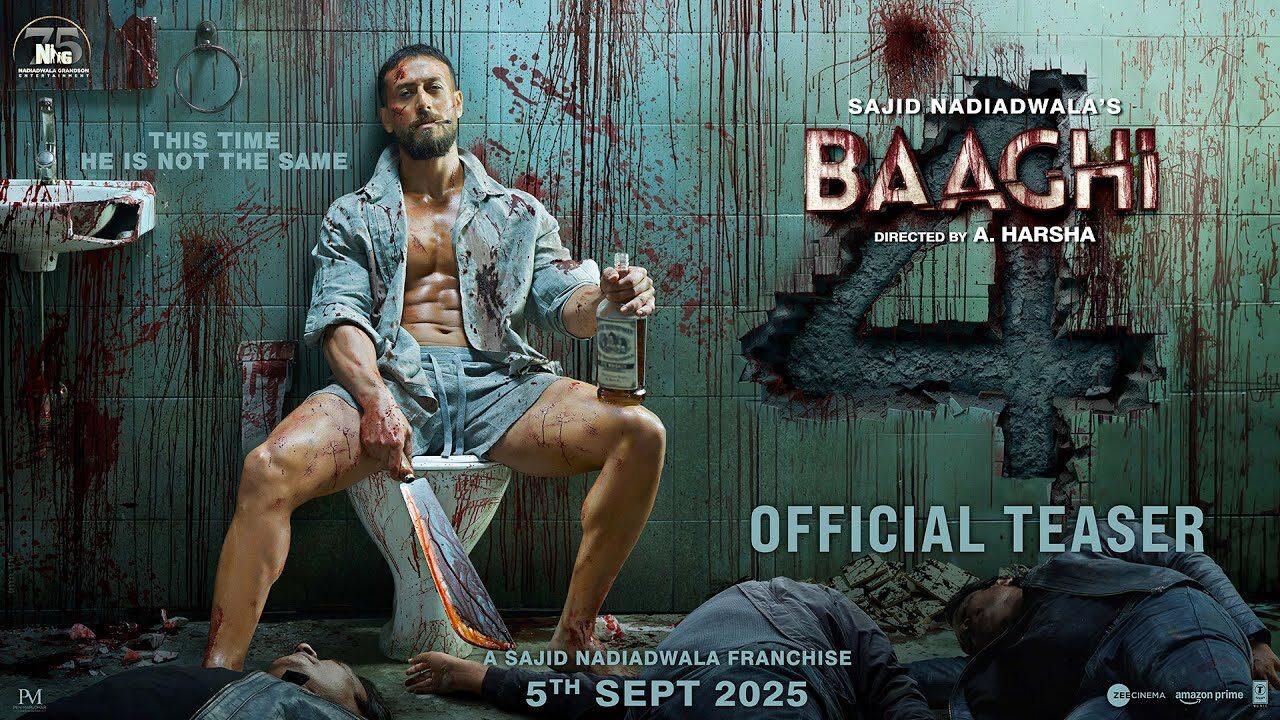 Baaghi 4 | Teaser | Tiger, Sanjay, Harnaaz, Sonam | Sajid Nadiadwala | A.Harsha | In Cinemas 5th Sept