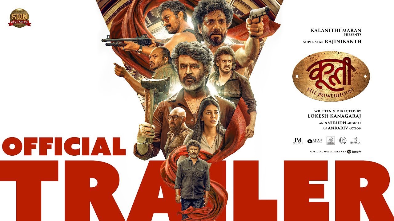 Coolie | Official Trailer | Hindi | Superstar Rajinikanth | Sun Pictures | Lokesh | Anirudh