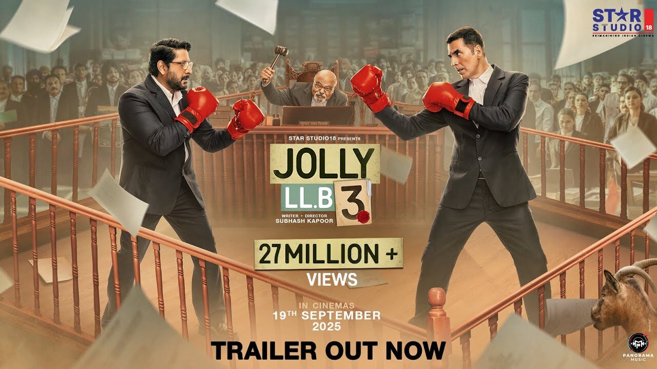 Jolly LLB 3 | Trailer | Akshay Kumar | Arshad Warsi | Subhash Kapoor | In Cinemas 19th September