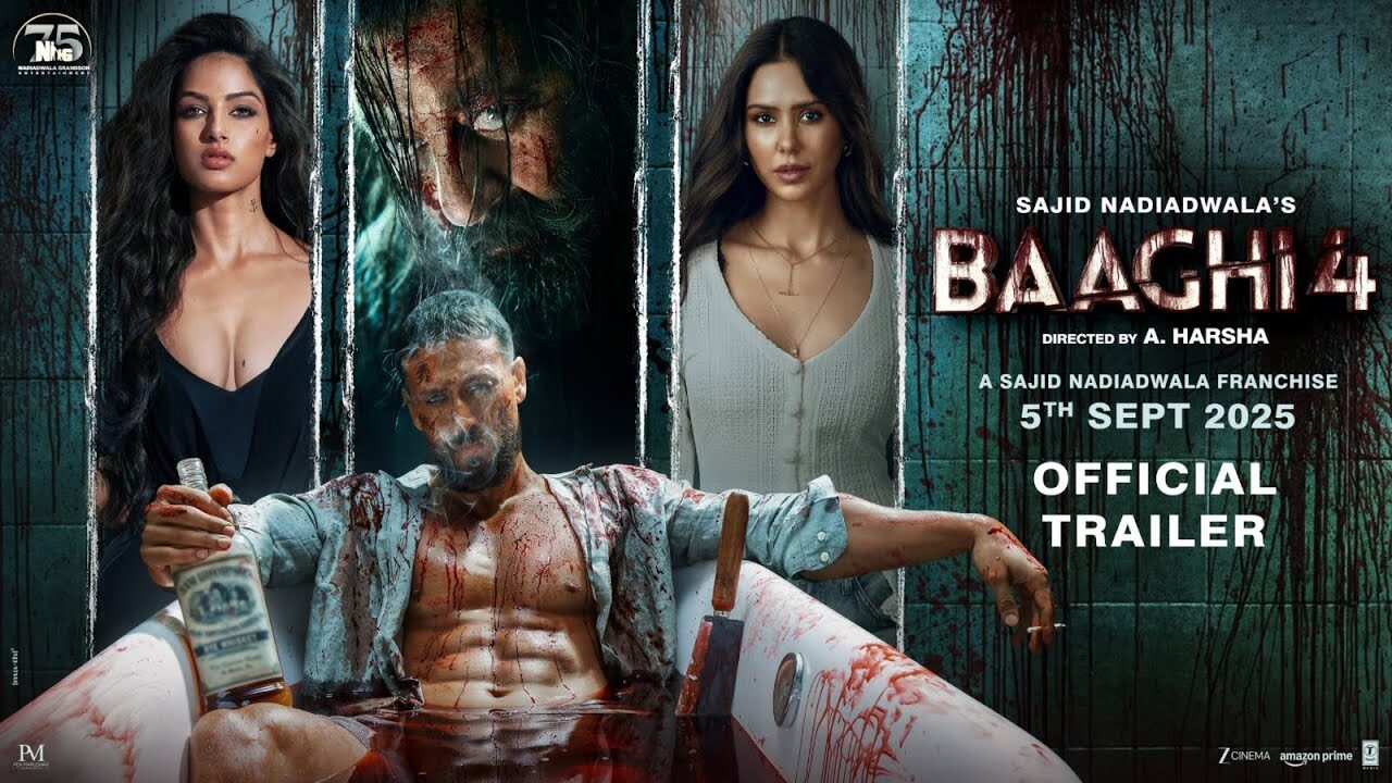 Baaghi 4 | Trailer | Tiger, Sanjay, Harnaaz, Sonam | Sajid Nadiadwala | A.Harsha | In Cinemas 5th Sept