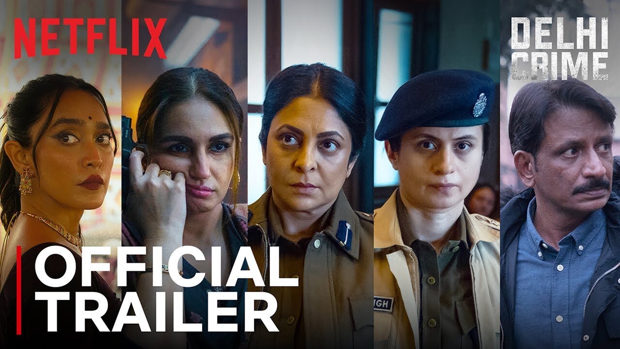 Delhi Crime: Season 3 | Official Trailer | Shefali Shah, Huma Qureshi, Rasika Dugal | Netflix
