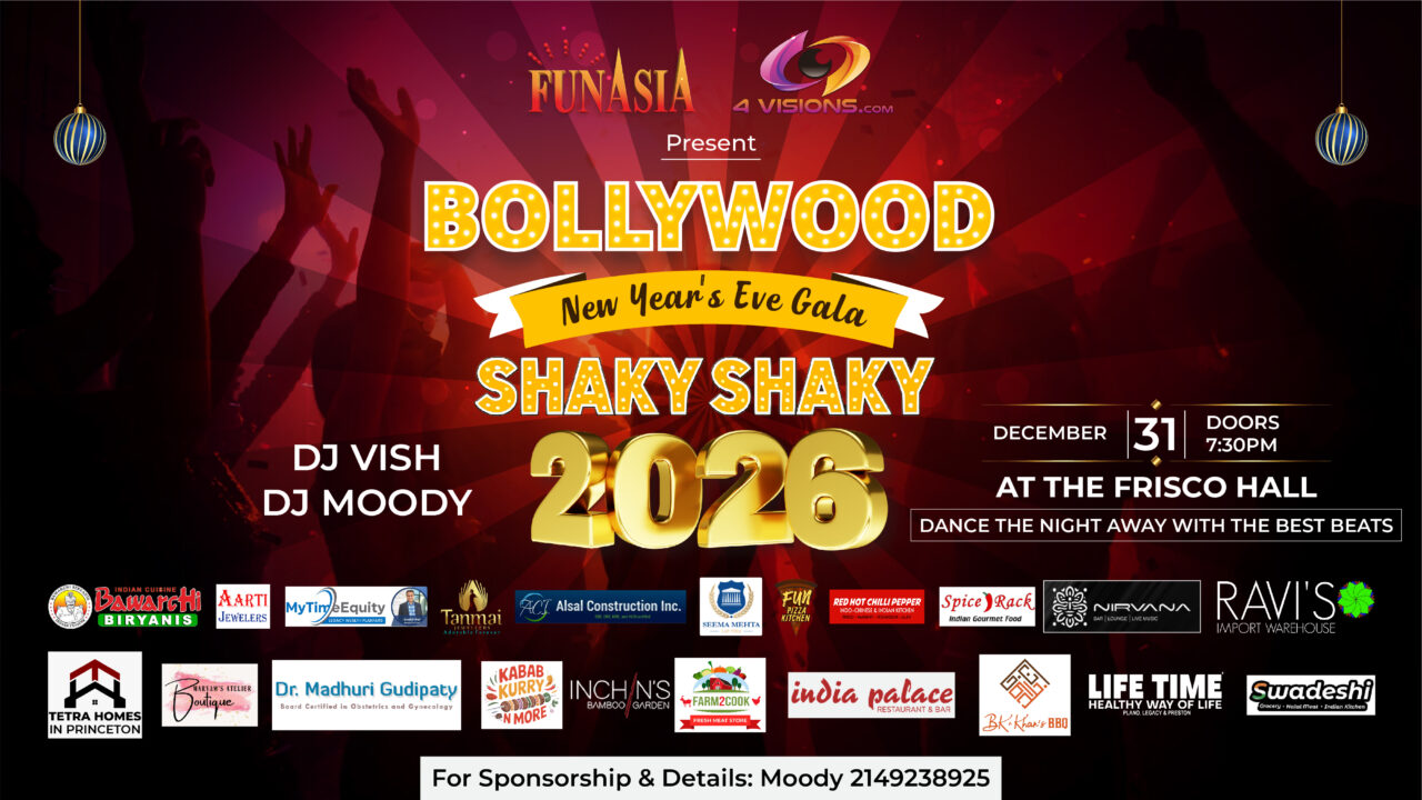 Bollywood Shaky Shaky – New Year’s Eve Gala 2026