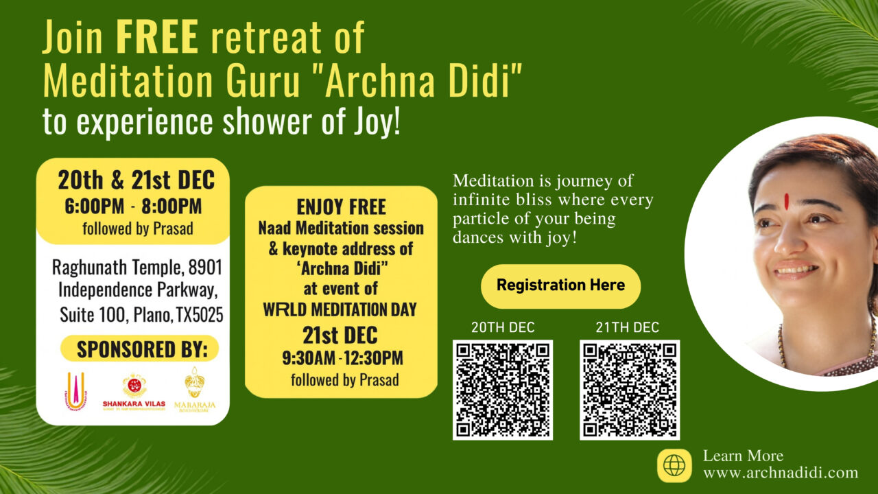 World Meditation Day with Archna Didi | 20 & 21 Dec 2025
