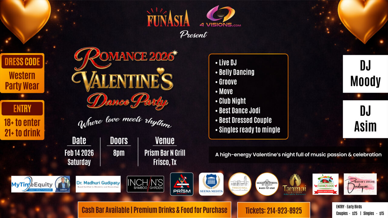 Romance 2026 Valentine’s Dance Party | Dallas
